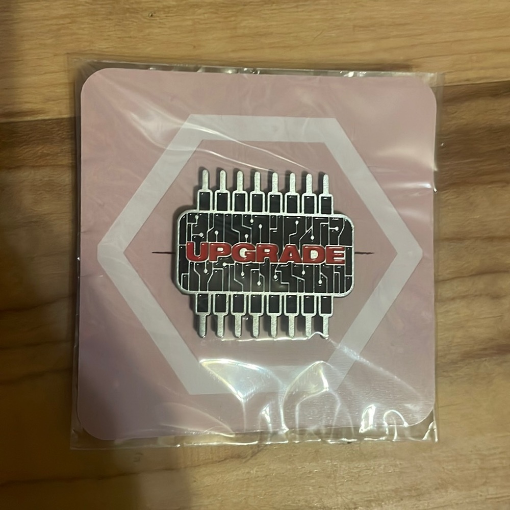Upgrade pin brand new